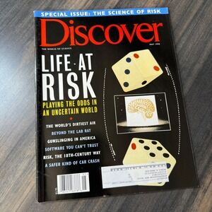 Discover Magazine May 1996 Life At Risk Playing The Odds In‎ An Uncertain World
